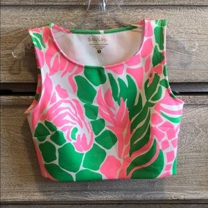 Lily Pulitzer matching pink and green set